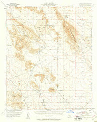 Emerson Lake California Historical topographic map, 1:62500 scale, 15 X 15 Minute, Year 1955