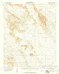 Emerson Lake California Historical topographic map, 1:62500 scale, 15 X 15 Minute, Year 1955