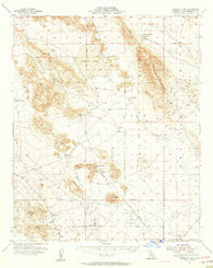 Emerson Lake California Historical topographic map, 1:62500 scale, 15 X 15 Minute, Year 1955