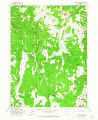 Emerson Peak California Historical topographic map, 1:24000 scale, 7.5 X 7.5 Minute, Year 1962