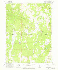 Emerson Peak California Historical topographic map, 1:24000 scale, 7.5 X 7.5 Minute, Year 1962