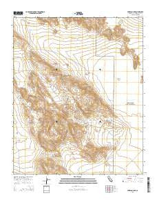 Emerson Lake California Current topographic map, 1:24000 scale, 7.5 X 7.5 Minute, Year 2015