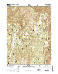 Emerson Peak California Current topographic map, 1:24000 scale, 7.5 X 7.5 Minute, Year 2015