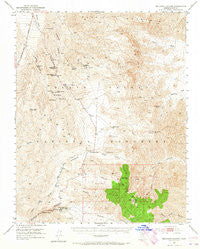 Emigrant Canyon California Historical topographic map, 1:62500 scale, 15 X 15 Minute, Year 1952