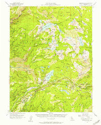 Emigrant Gap California Historical topographic map, 1:62500 scale, 15 X 15 Minute, Year 1955