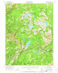 Emigrant Gap California Historical topographic map, 1:62500 scale, 15 X 15 Minute, Year 1955
