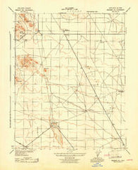 Emigrant Hill California Historical topographic map, 1:31680 scale, 7.5 X 7.5 Minute, Year 1943
