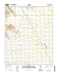 Emigrant Hill California Current topographic map, 1:24000 scale, 7.5 X 7.5 Minute, Year 2015