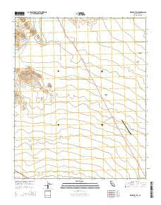 Emigrant Hill California Current topographic map, 1:24000 scale, 7.5 X 7.5 Minute, Year 2015
