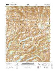 Emigrant Lake California Current topographic map, 1:24000 scale, 7.5 X 7.5 Minute, Year 2015