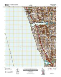 Encinitas California Historical topographic map, 1:24000 scale, 7.5 X 7.5 Minute, Year 2012