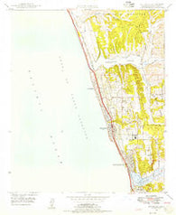 Encinitas California Historical topographic map, 1:24000 scale, 7.5 X 7.5 Minute, Year 1948