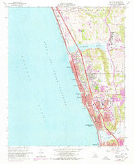 Encinitas California Historical topographic map, 1:24000 scale, 7.5 X 7.5 Minute, Year 1968