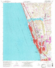 Encinitas California Historical topographic map, 1:24000 scale, 7.5 X 7.5 Minute, Year 1968