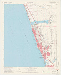 Encinitas California Historical topographic map, 1:24000 scale, 7.5 X 7.5 Minute, Year 1968