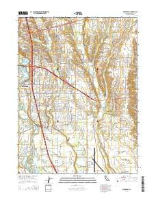 Enterprise California Current topographic map, 1:24000 scale, 7.5 X 7.5 Minute, Year 2015
