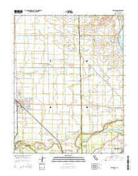 Escalon California Current topographic map, 1:24000 scale, 7.5 X 7.5 Minute, Year 2015