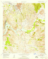 Escondido California Historical topographic map, 1:24000 scale, 7.5 X 7.5 Minute, Year 1948