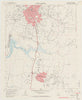 Escondido California Historical topographic map, 1:24000 scale, 7.5 X 7.5 Minute, Year 1968