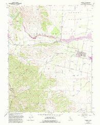 Esparto California Historical topographic map, 1:24000 scale, 7.5 X 7.5 Minute, Year 1959