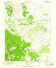 Esparto California Historical topographic map, 1:24000 scale, 7.5 X 7.5 Minute, Year 1959