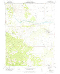 Esparto California Historical topographic map, 1:24000 scale, 7.5 X 7.5 Minute, Year 1959