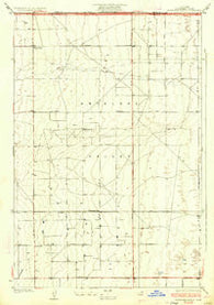 Esperanza School California Historical topographic map, 1:24000 scale, 7.5 X 7.5 Minute, Year 1934