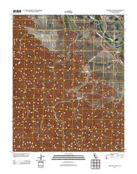 Espinosa Canyon California Historical topographic map, 1:24000 scale, 7.5 X 7.5 Minute, Year 2012