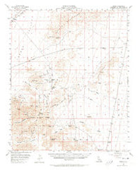 Essex California Historical topographic map, 1:62500 scale, 15 X 15 Minute, Year 1956