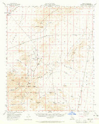 Essex California Historical topographic map, 1:62500 scale, 15 X 15 Minute, Year 1956
