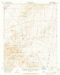 Essex California Historical topographic map, 1:62500 scale, 15 X 15 Minute, Year 1956