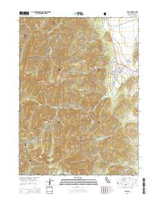 Etna California Current topographic map, 1:24000 scale, 7.5 X 7.5 Minute, Year 2015