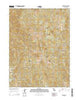 Ettersburg California Current topographic map, 1:24000 scale, 7.5 X 7.5 Minute, Year 2015