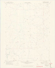 Ettersburg California Historical topographic map, 1:24000 scale, 7.5 X 7.5 Minute, Year 1969