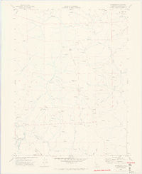 Ettersburg California Historical topographic map, 1:24000 scale, 7.5 X 7.5 Minute, Year 1969