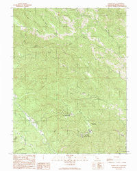 Eureka Hill California Historical topographic map, 1:24000 scale, 7.5 X 7.5 Minute, Year 1991