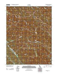 Eureka Hill California Historical topographic map, 1:24000 scale, 7.5 X 7.5 Minute, Year 2012