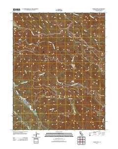 Eureka Hill California Historical topographic map, 1:24000 scale, 7.5 X 7.5 Minute, Year 2012