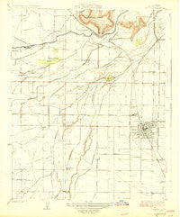Exeter California Historical topographic map, 1:31680 scale, 7.5 X 7.5 Minute, Year 1926