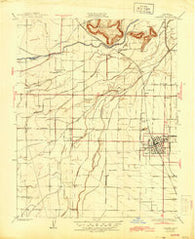 Exeter California Historical topographic map, 1:31680 scale, 7.5 X 7.5 Minute, Year 1926