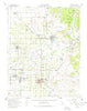 Exeter California Historical topographic map, 1:62500 scale, 15 X 15 Minute, Year 1952
