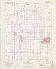 Exeter California Historical topographic map, 1:24000 scale, 7.5 X 7.5 Minute, Year 1950