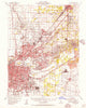 Fair Oaks California Historical topographic map, 1:62500 scale, 15 X 15 Minute, Year 1954