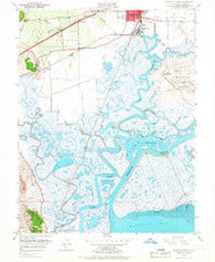 Fairfield South California Historical topographic map, 1:24000 scale, 7.5 X 7.5 Minute, Year 1949