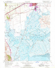 Fairfield South California Historical topographic map, 1:24000 scale, 7.5 X 7.5 Minute, Year 1949