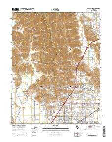 Fairfield North California Current topographic map, 1:24000 scale, 7.5 X 7.5 Minute, Year 2015