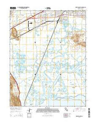 Fairfield South California Current topographic map, 1:24000 scale, 7.5 X 7.5 Minute, Year 2015
