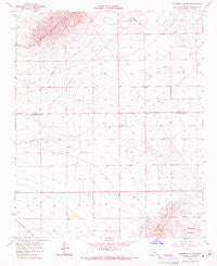 Fairmont Butte California Historical topographic map, 1:24000 scale, 7.5 X 7.5 Minute, Year 1965
