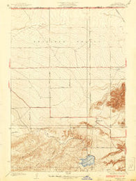 Fairmont California Historical topographic map, 1:24000 scale, 7.5 X 7.5 Minute, Year 1937