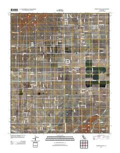 Fairmont Butte California Historical topographic map, 1:24000 scale, 7.5 X 7.5 Minute, Year 2012